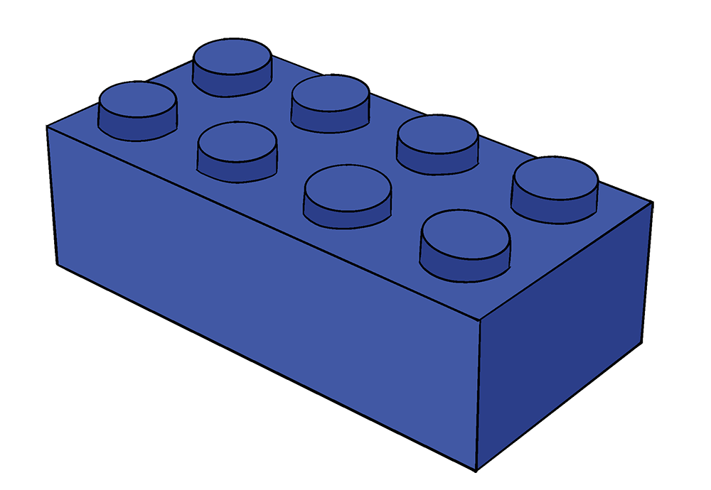 kostka-modra